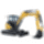 Ekskavatorius YANMAR ViO50-6B  (5t)