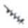 Earth auger 300 D for BT130 STIHL