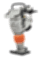 Vibrokoja Mikasa MTX - 70E (75kg.)